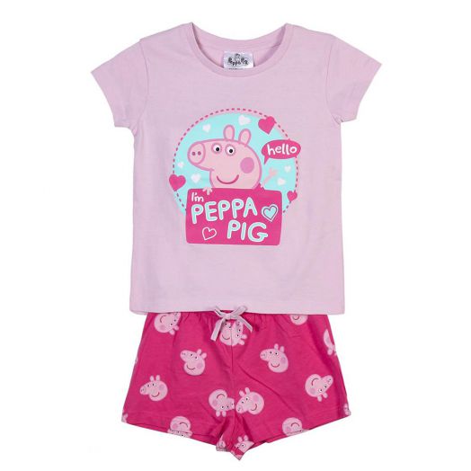 PEPPA PIG Παιδική Πιτζάμα Jersey Για Κορίτσια 142.2200009232 Ροζ