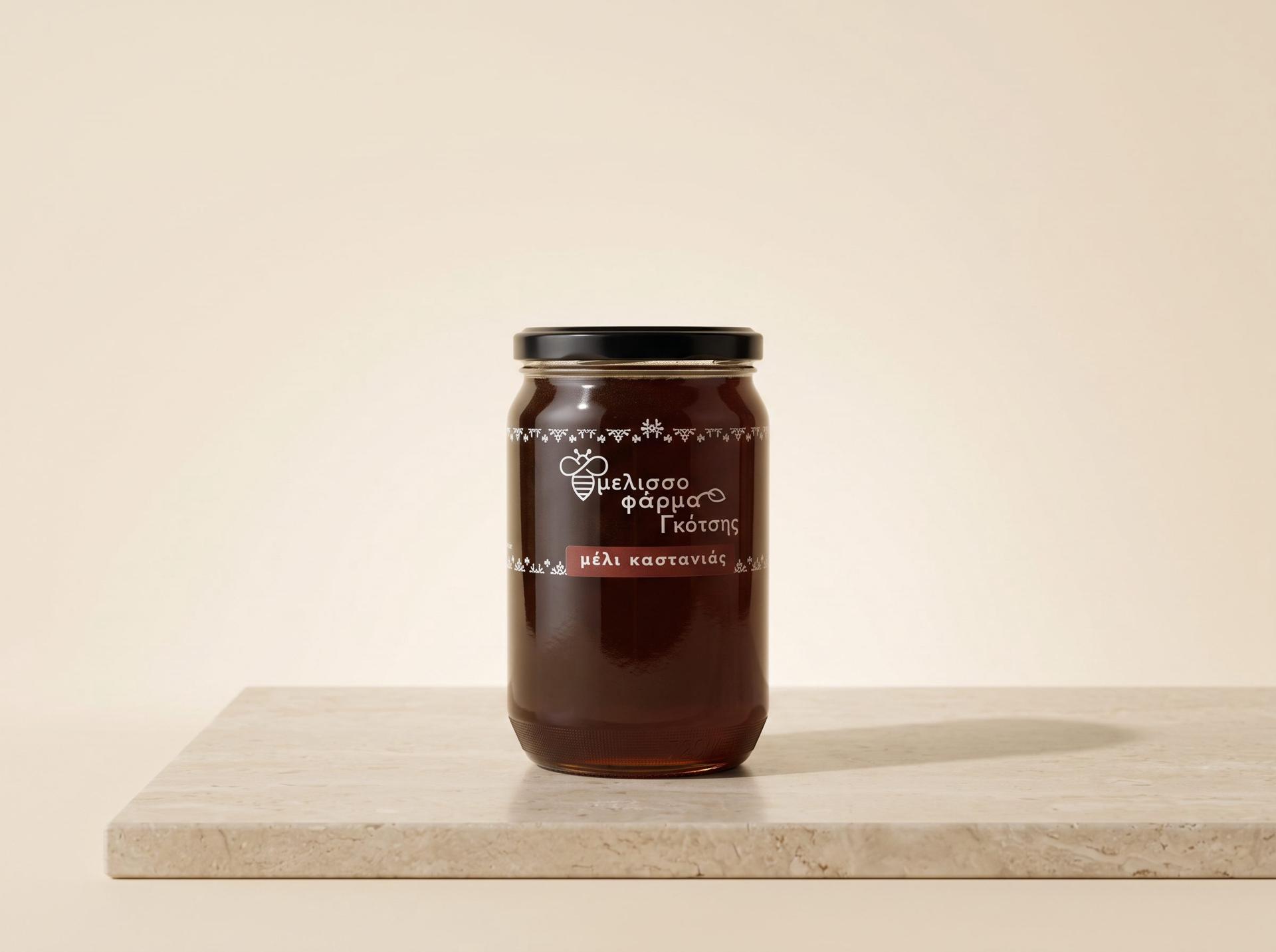 Μέλι Καστανιάς  συσκευασία 1Kg