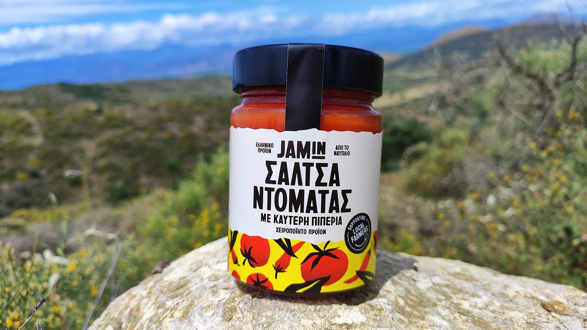 Σάλτσα Ντομάτας με Καυτερή Πιπεριά Ναυπλίου 340γρ