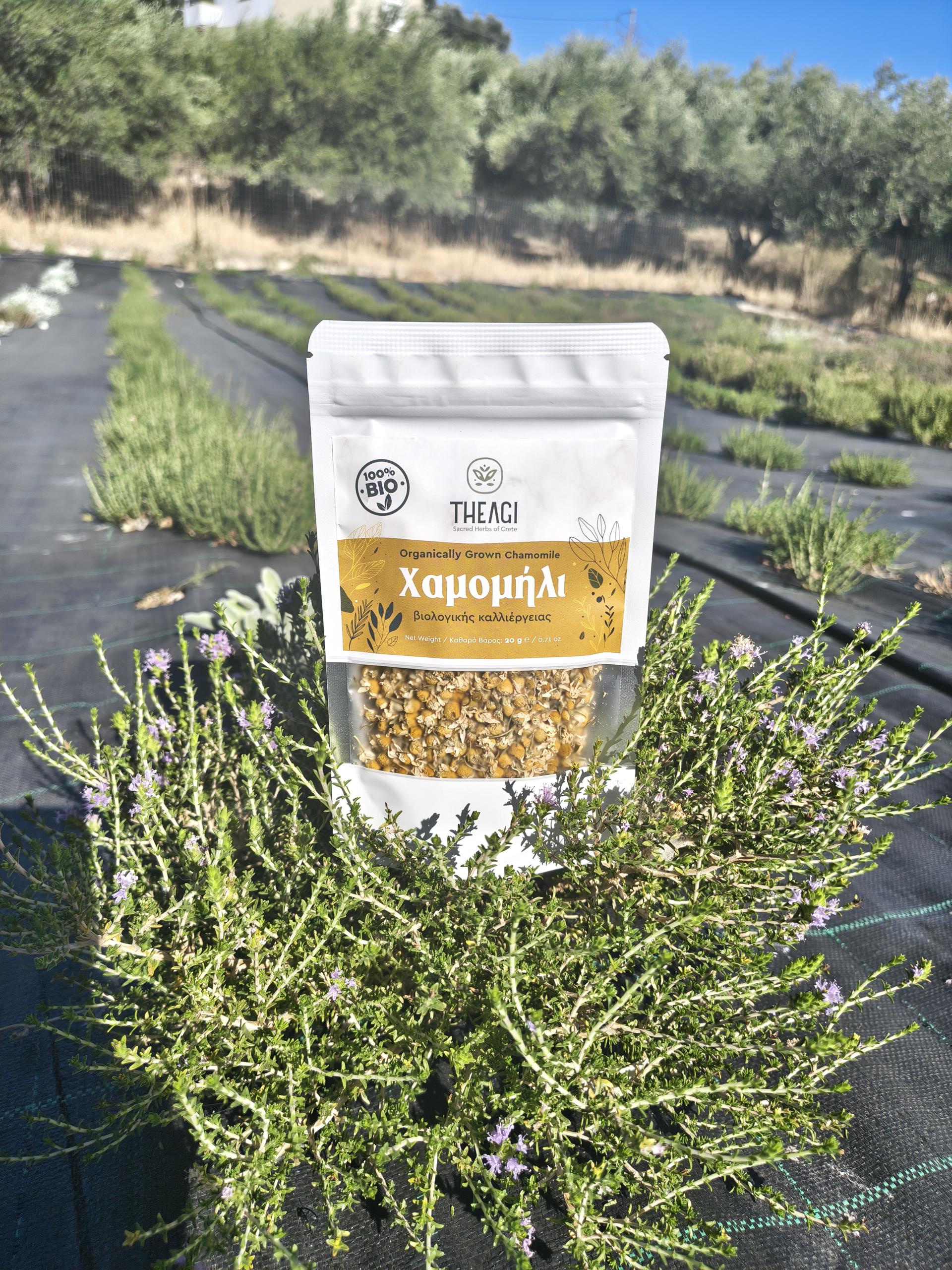 Βιολογικό χαμομήλι Κρήτης 20g