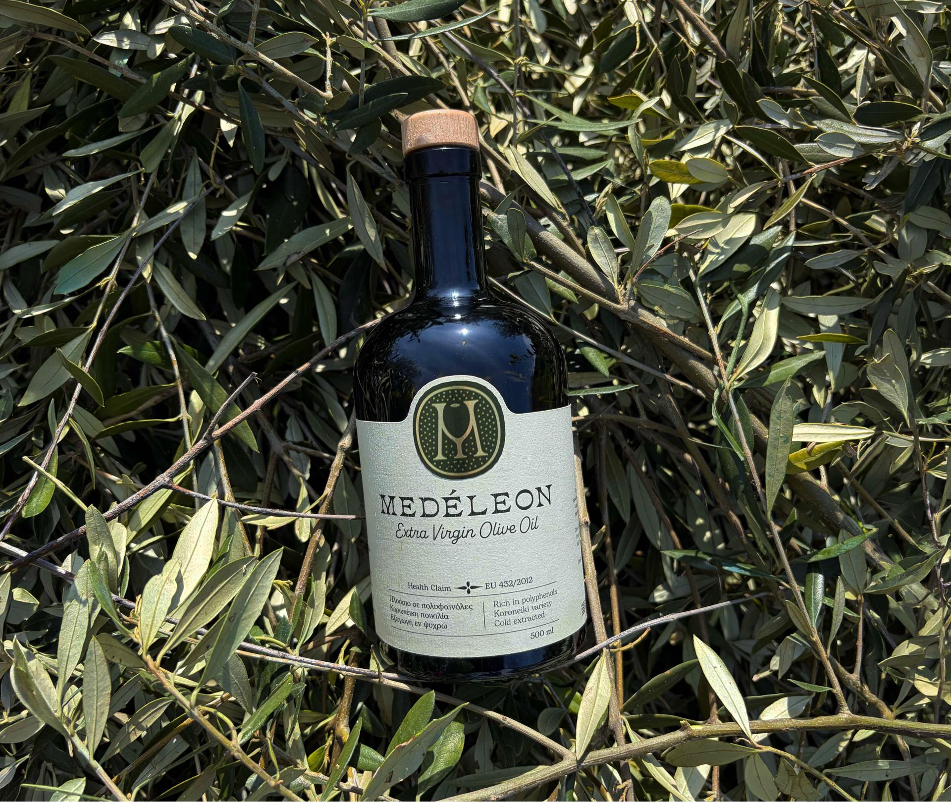 Εξαιρετικά παρθένο ελαιόλαδο Μedeleon 500ml