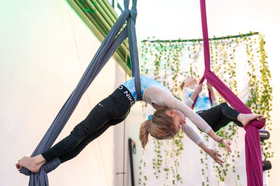 AerialSilk Acrobatics, Fitnes, Movement Classes & Birthday Parties