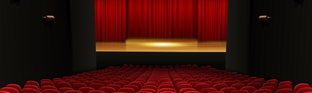 The stage of the Christmas Theater in Athens, hosts Greek productions and artists from all over the world.