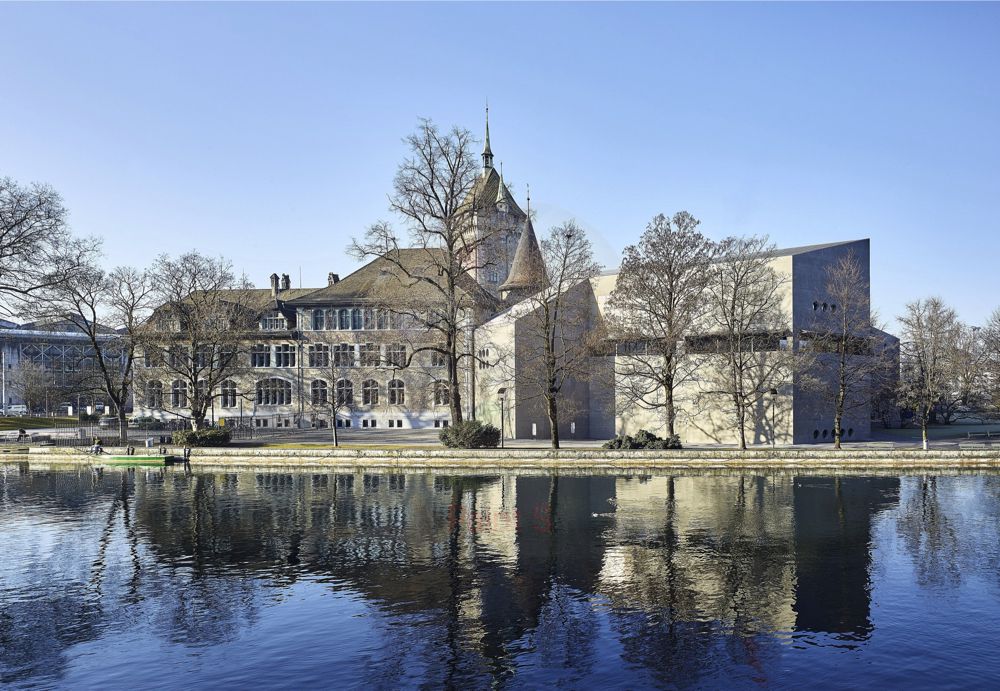 A photograph from the Landesmuseum at the heart of Zurich, right next to the Zurich main station.  