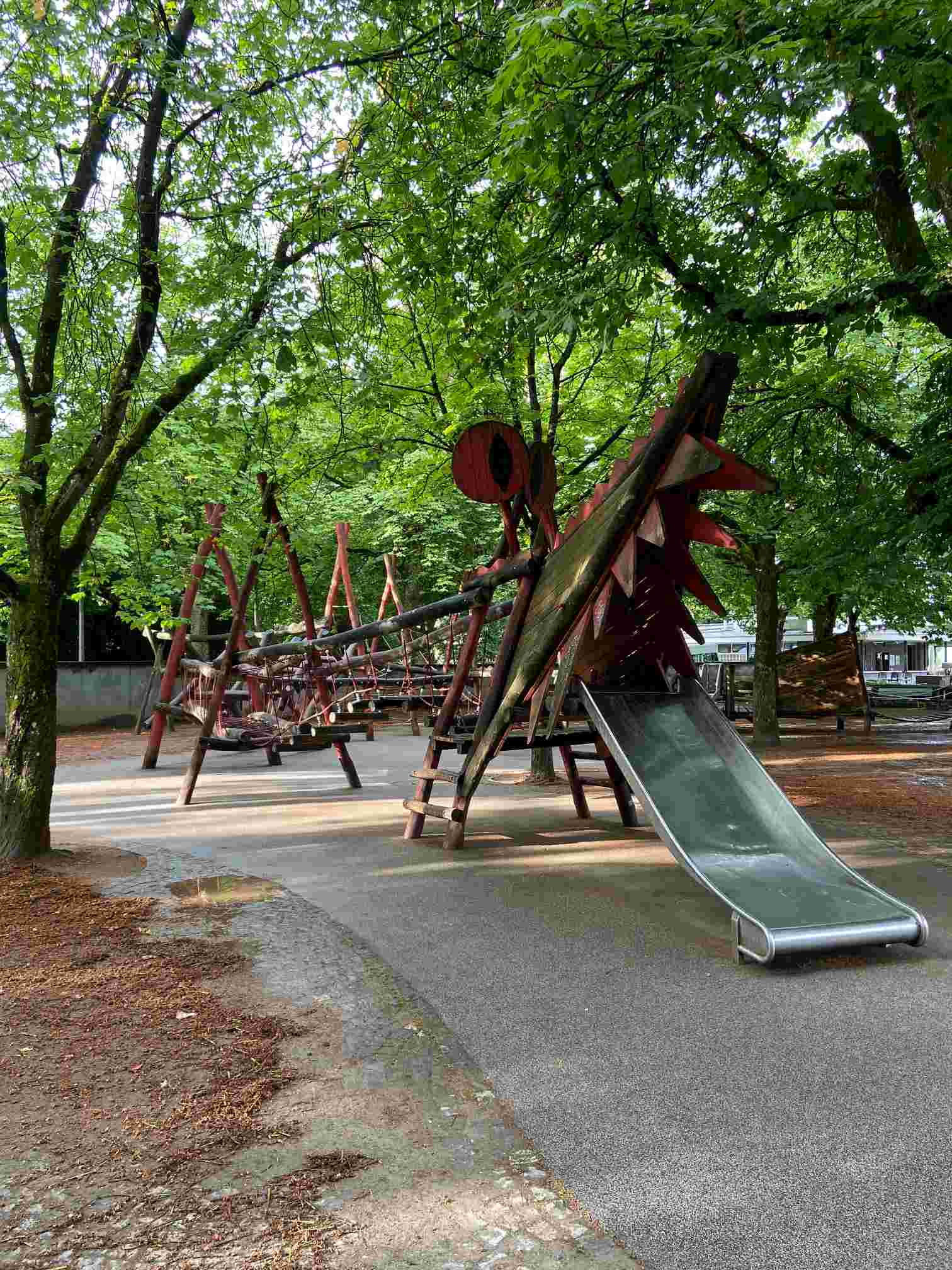 Rosengarten spielplatz playground Bern