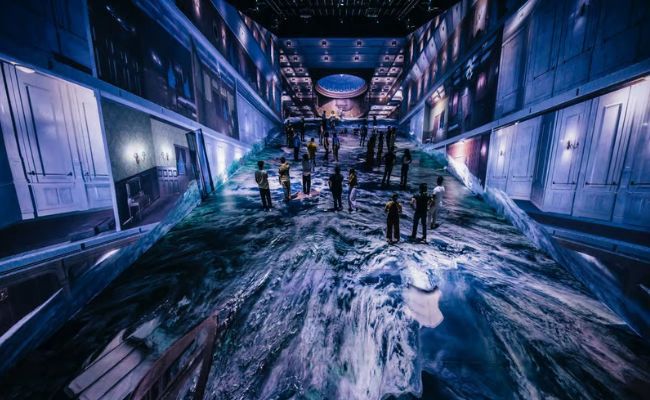 Zurich: The "Titanic" immersive exhibition at Lichthalle Maag