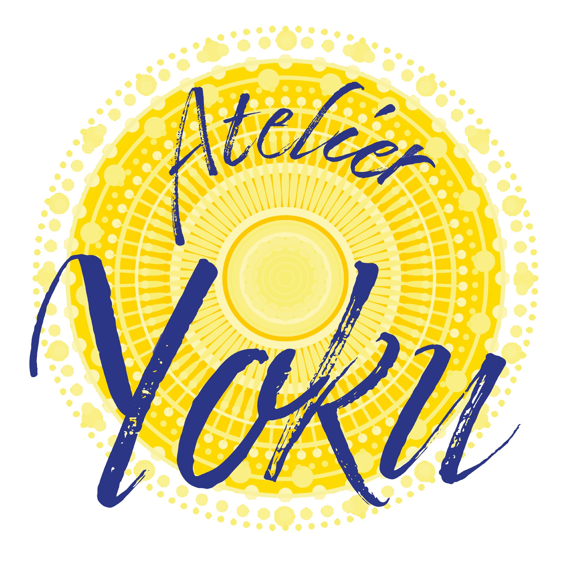 The logo of alier yoku, a family-friendly art space in Vitznau, Switzerland.