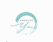The logo of the pottery studio in Thalwil, Switzerland, called Creative You. The owner is Gabriella Gyoerfi.