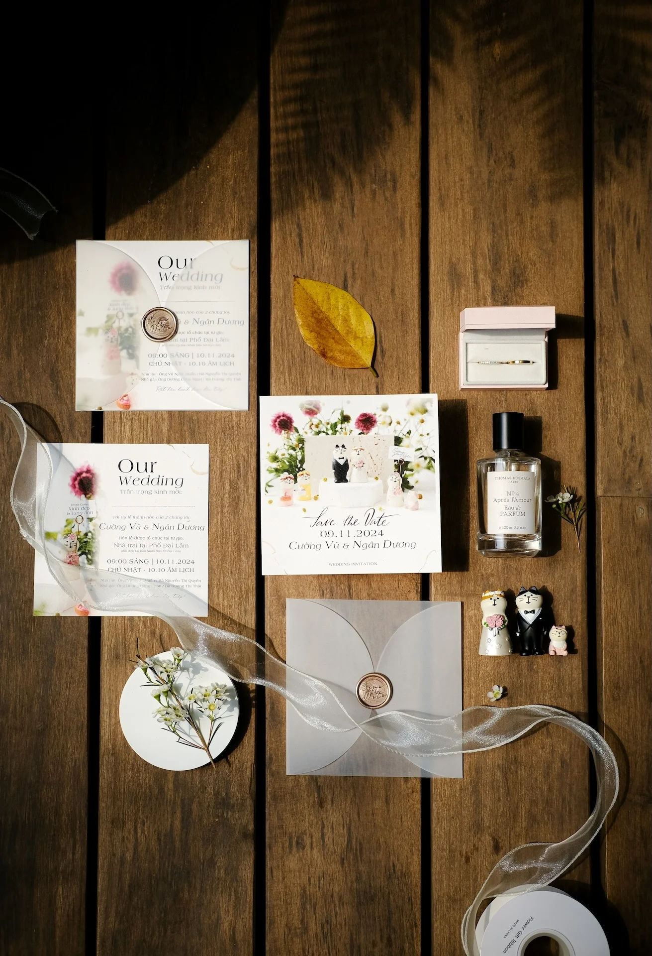 Multi-Event Save the Date for Weddings and Baptisms