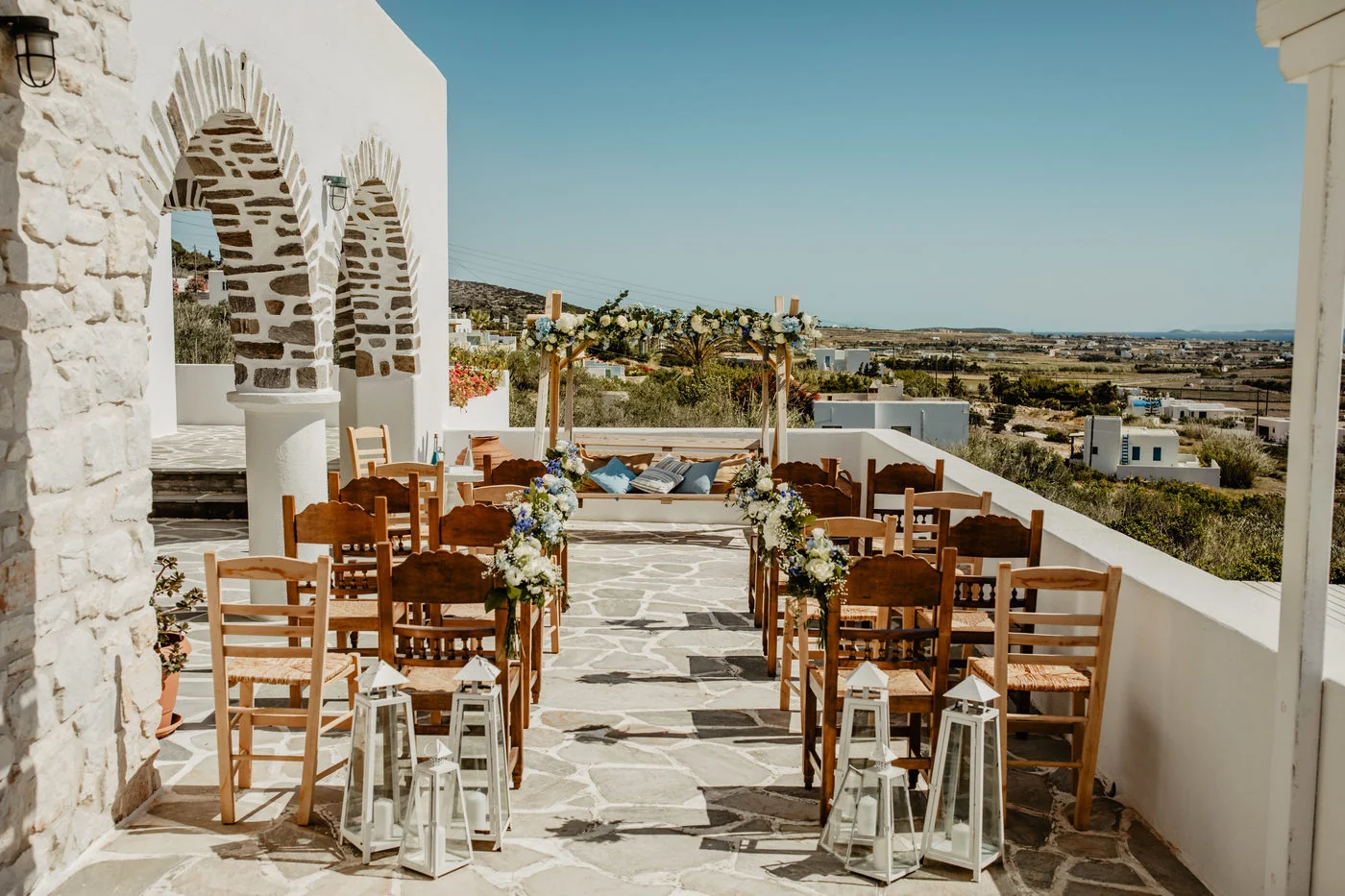 Anthemion Villas & Suites χώρος γάμου Πάρος Ελλάδα