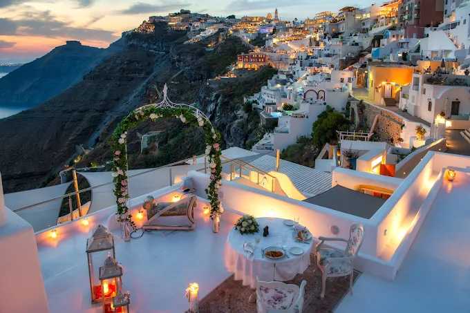 Athina Luxury Suites χώρος γάμου Σαντορίνη Ελλάδα