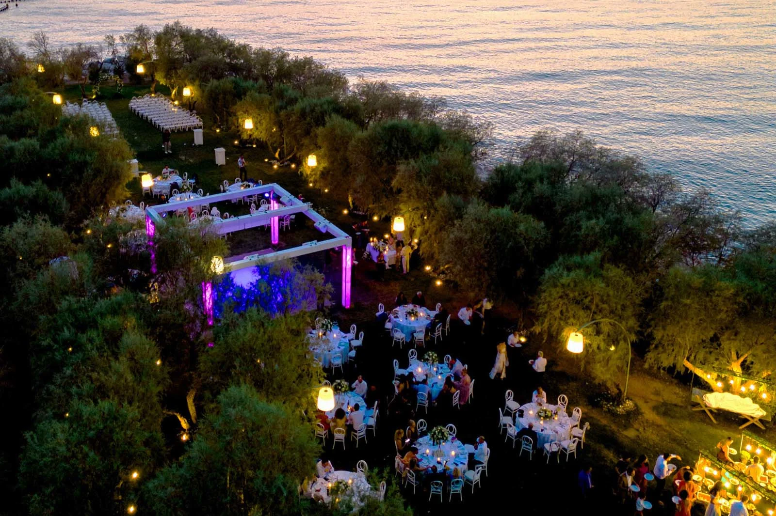 Ble Azure χώρος εκδηλώσεων Σαρωνικό