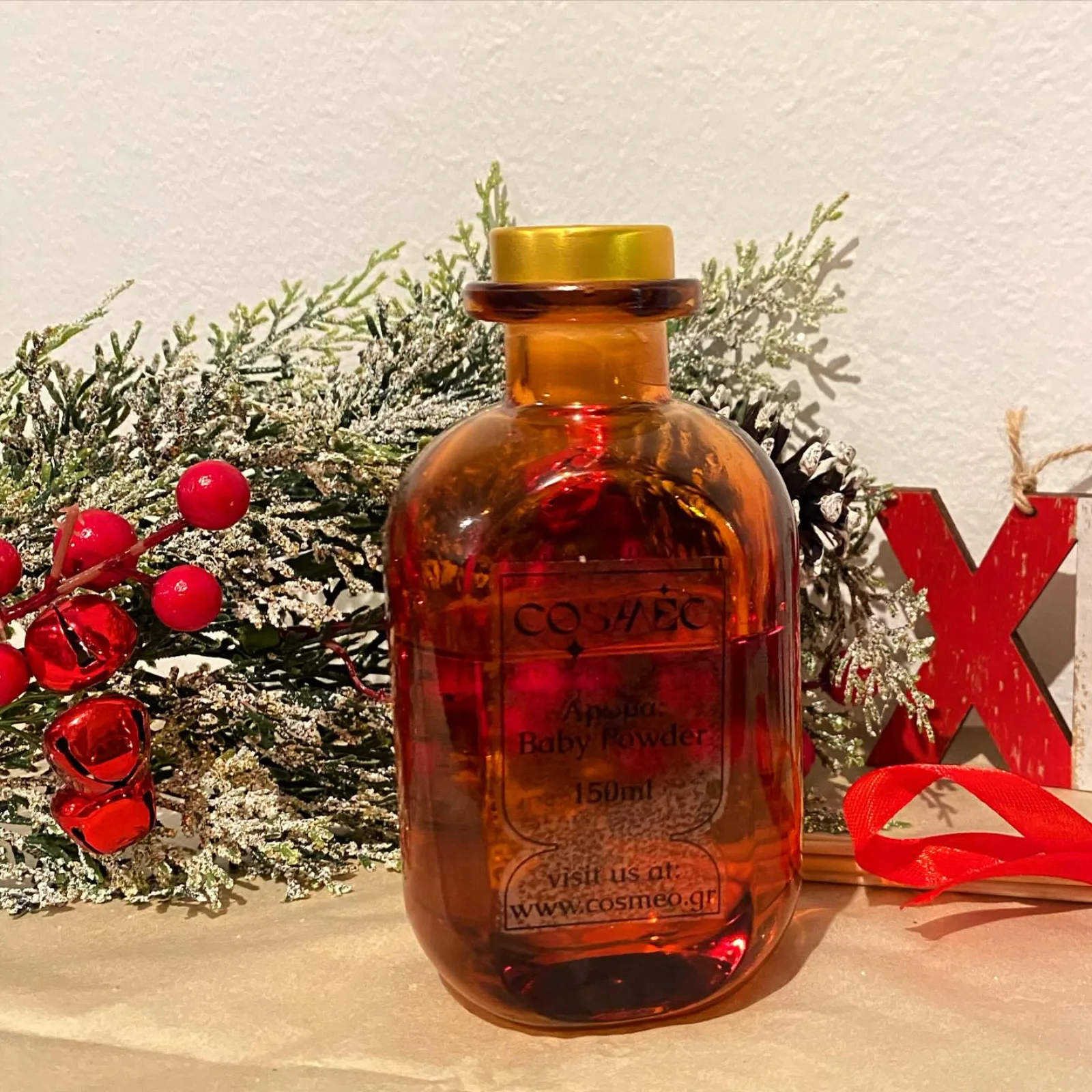 Cosmēo Wellness αρωματικό χώρου καραμελέ μπουκάλι με στικς Θεσσαλονίκη Ελλάδα