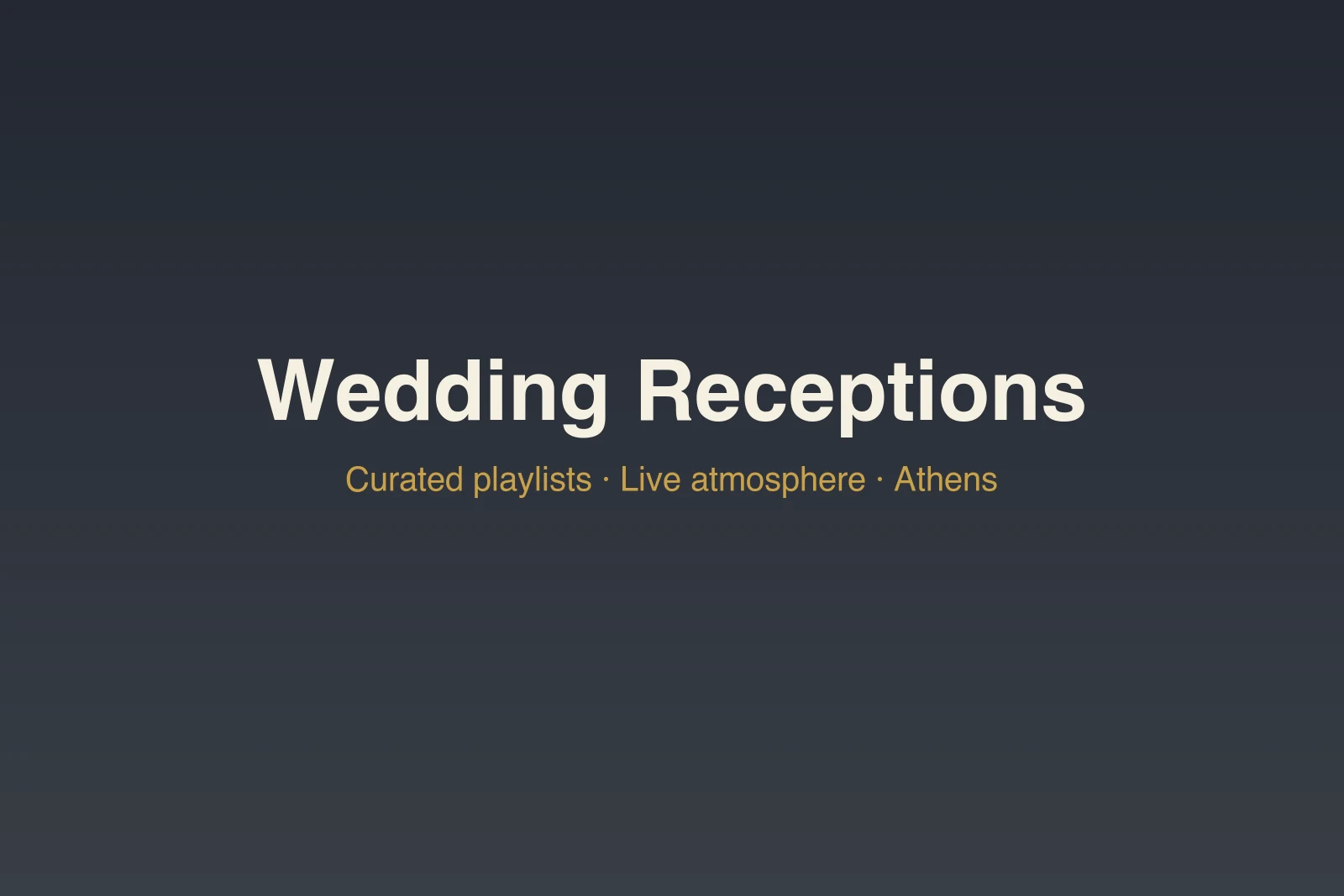 DJ Danny C wedding reception music Athens