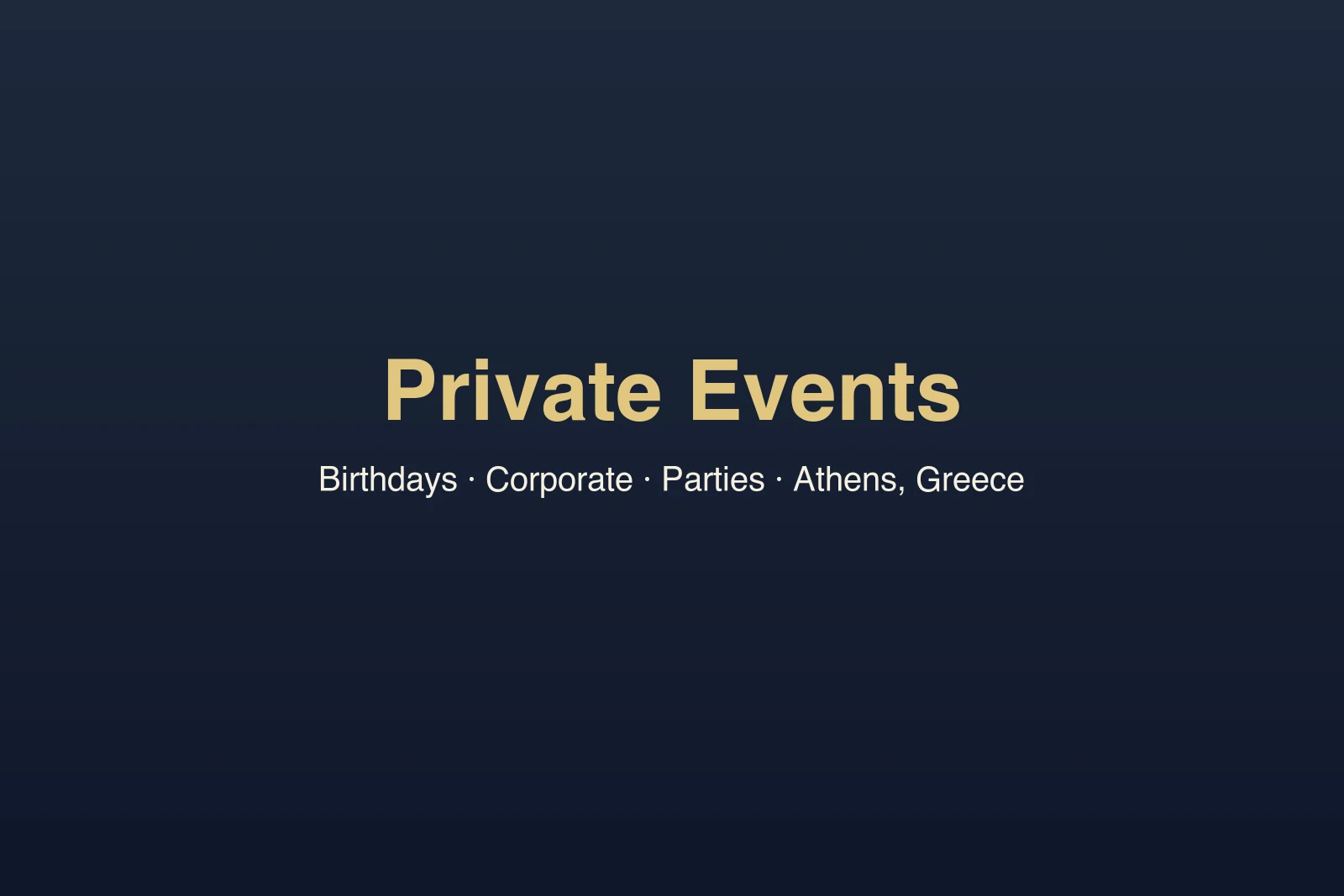 DJ Danny C private events DJ Athens Greece