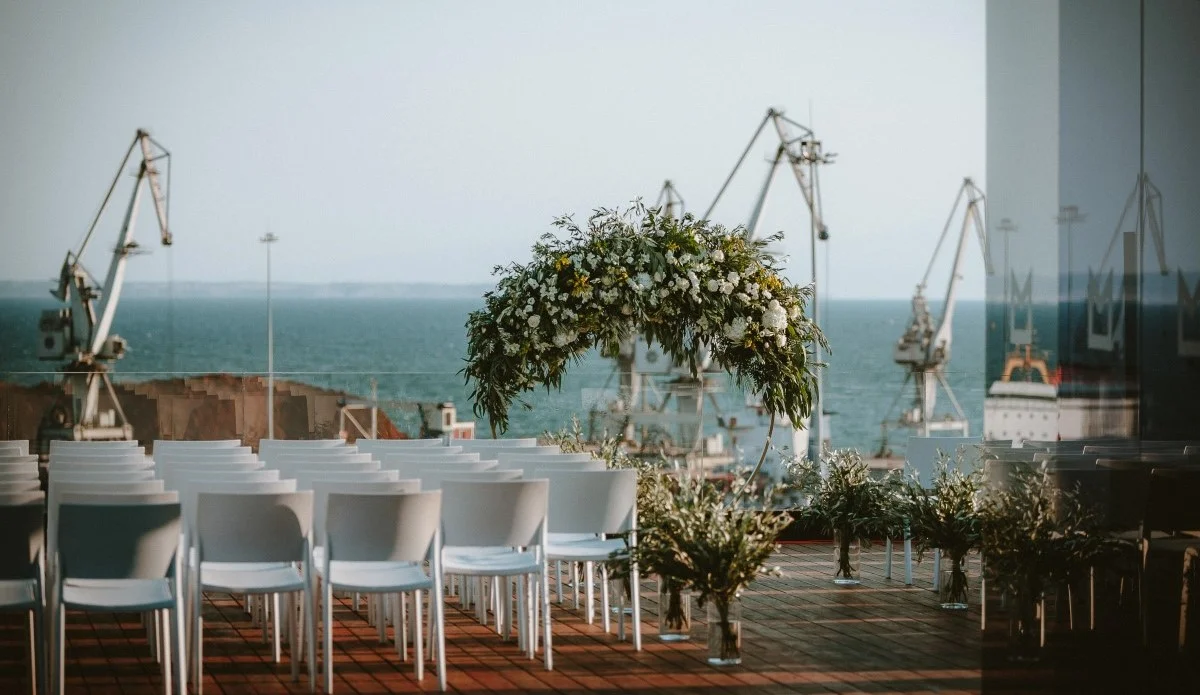 Dj George Nikas ελληνικός γάμος rooftop Θεσσαλονίκη