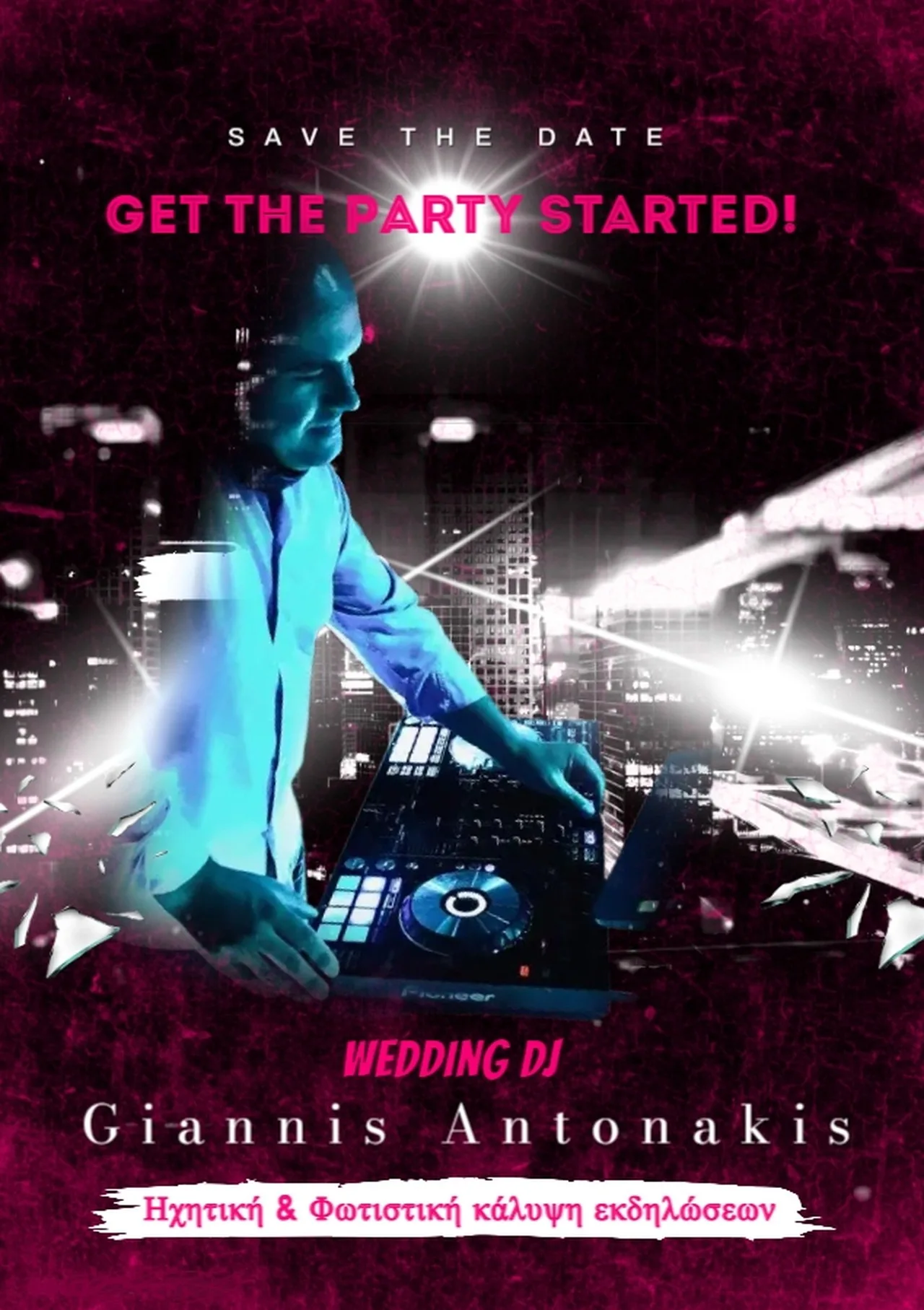 Wedding party DJ Crete Greek and international music