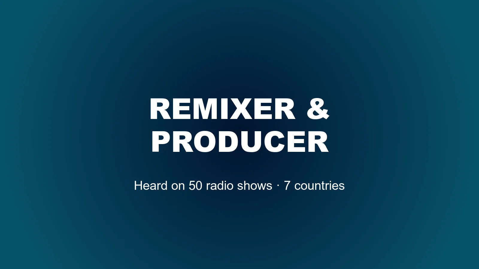 Remixer και μουσικός παραγωγός Κύπρος DJ Παναγιώτης Παναγιώτου