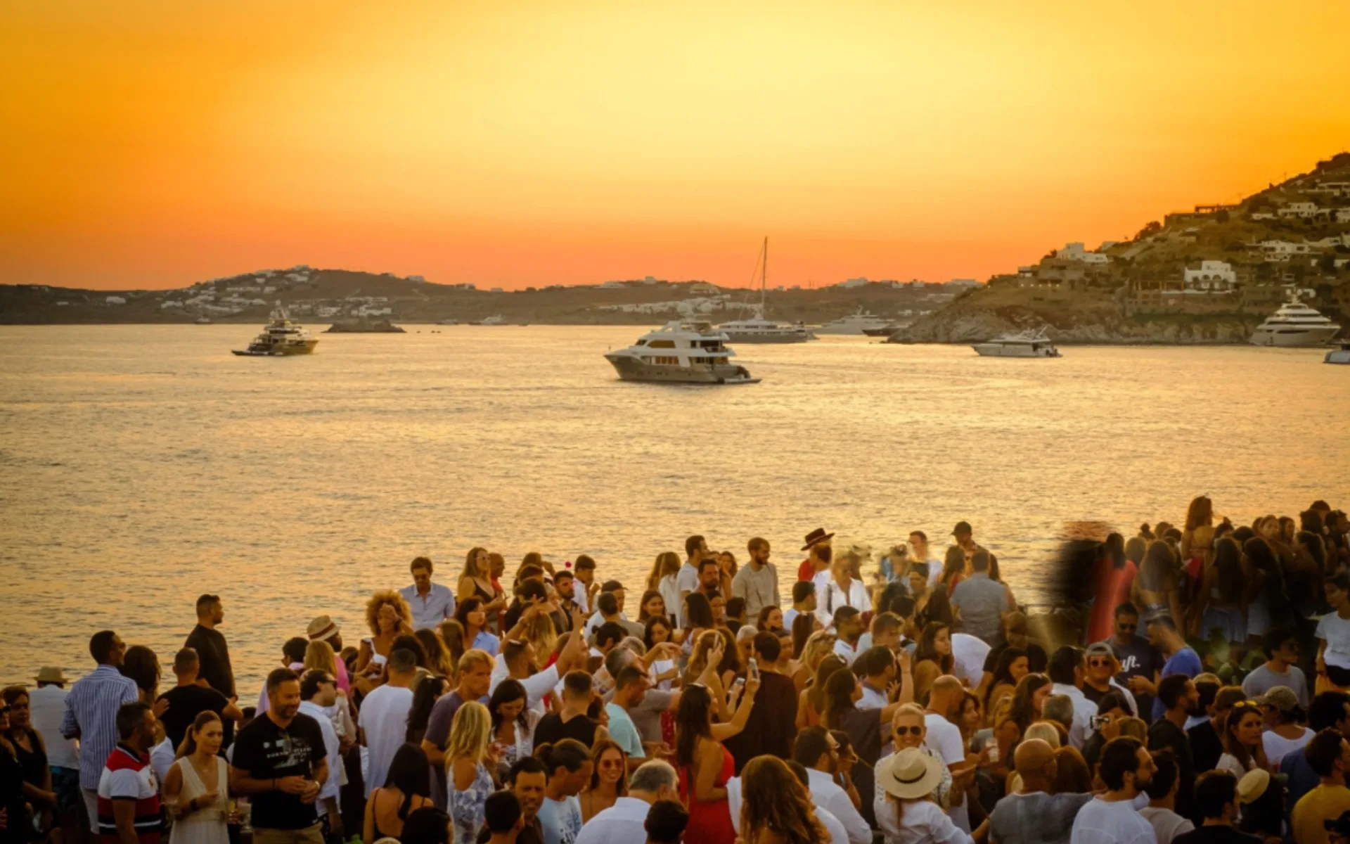 DJ Pascal Μύκονος beach party DJ set