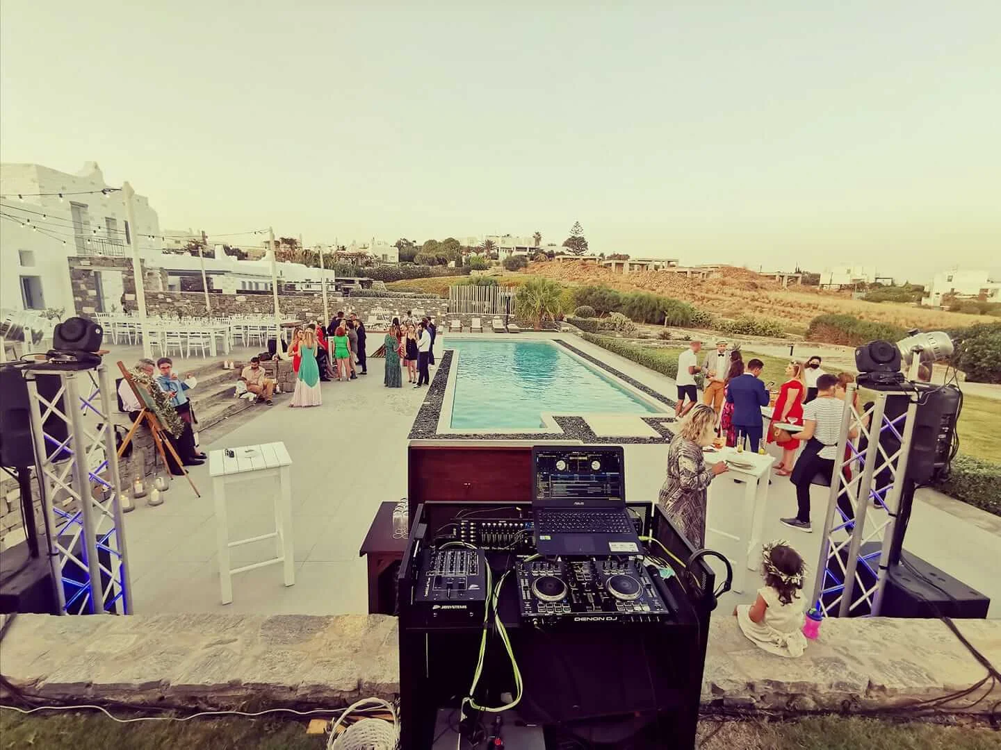 DJ Tsivos γάμοι στην Πάρο