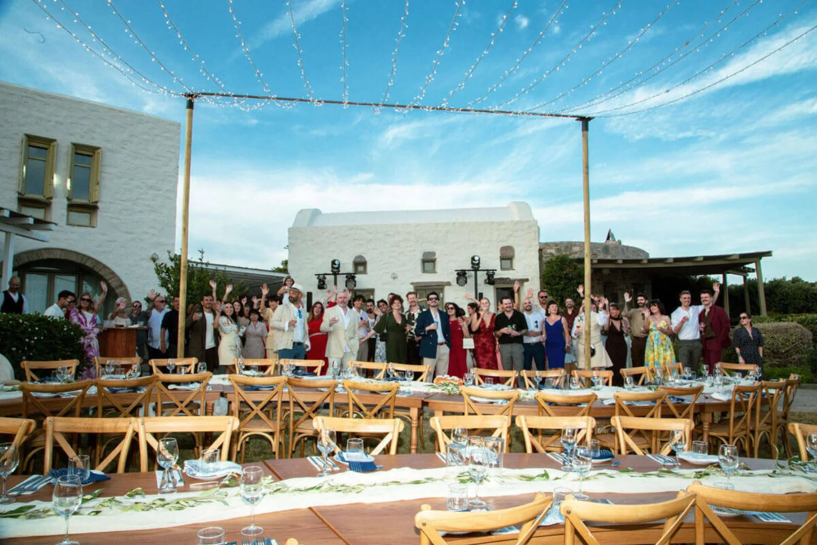 Μεγάλης κλίμακας wedding sound και lighting production Ελλάδα