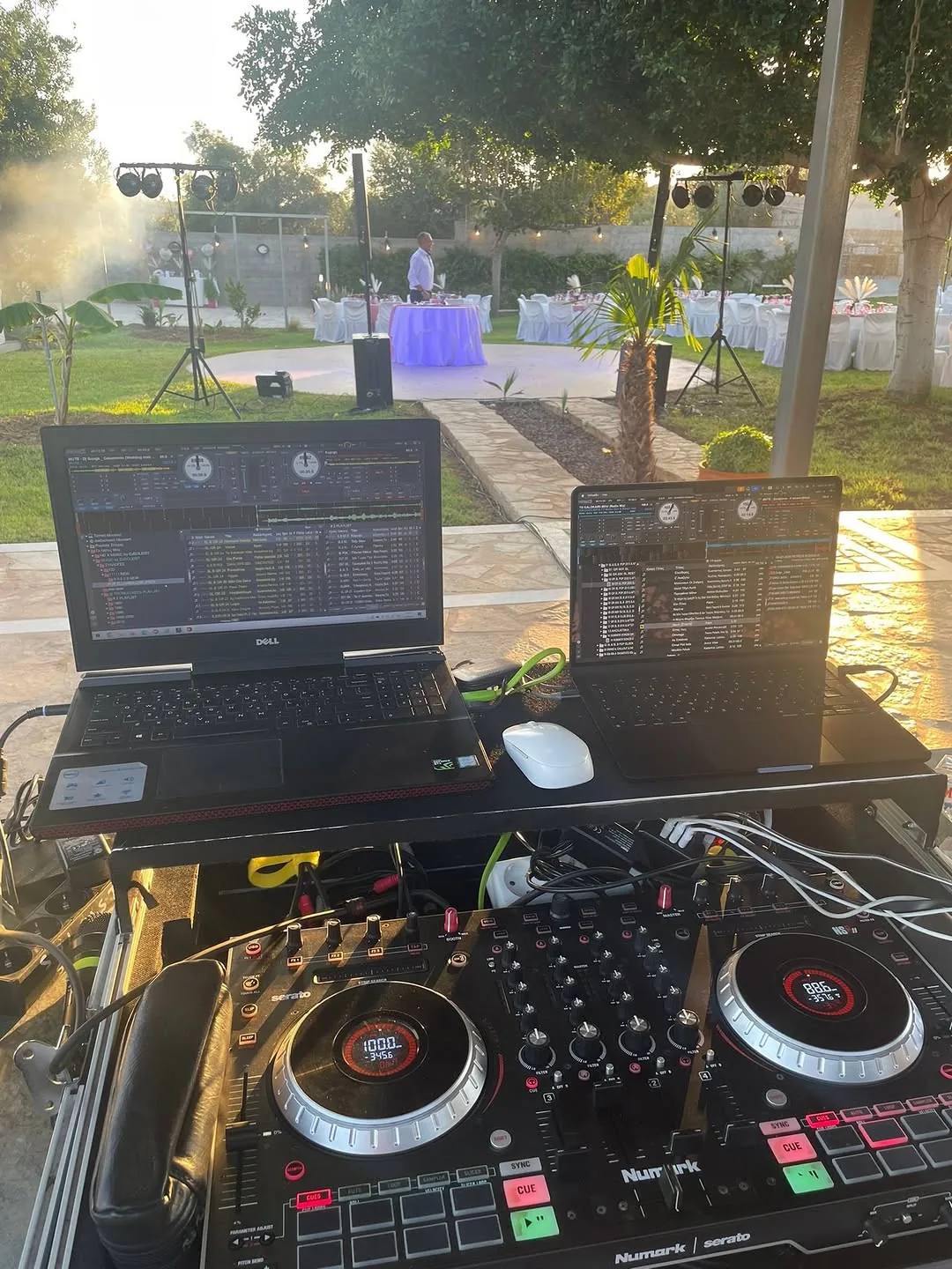 Φωτισμός πίστας γάμου Πελοπόννησος DJ Soleist