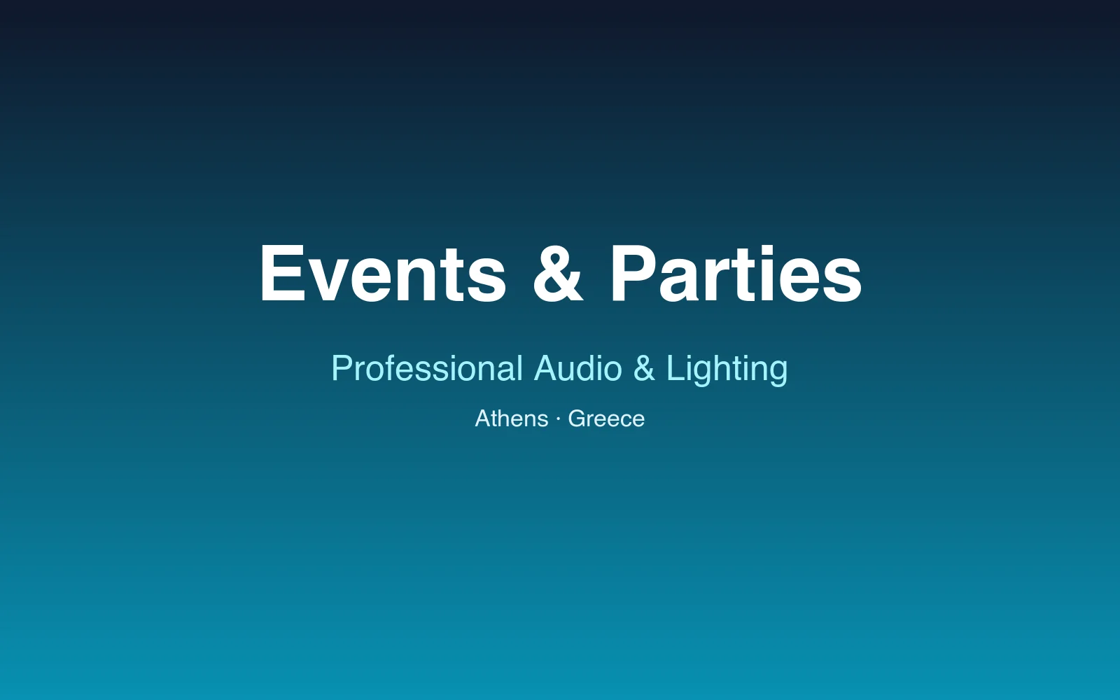 DJs Online events και πάρτι σε Αθήνα και Ελλάδα