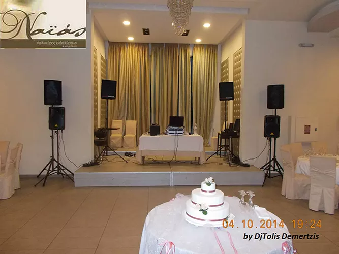 DJ Τόλης μουσική γάμου Ελλάδα Χαλκιδική