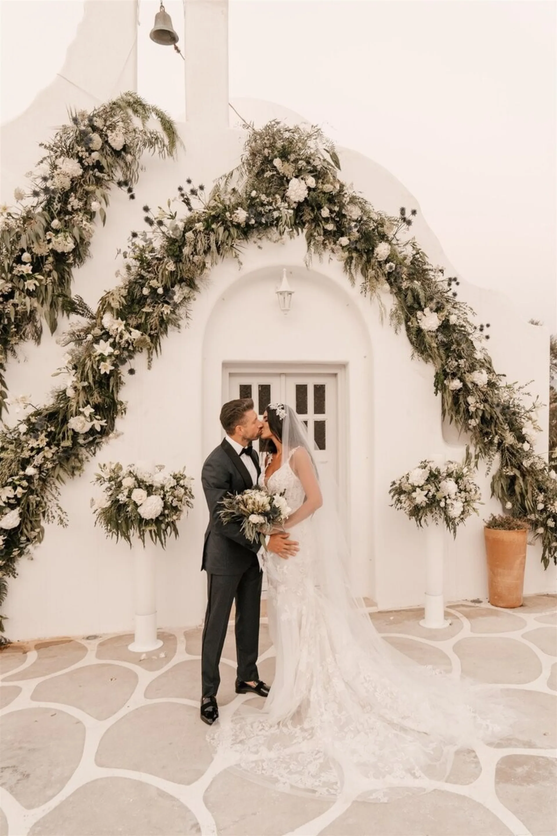 Πολυτελής γάμος στο Nammos Μυκόνου από Dream Weddings