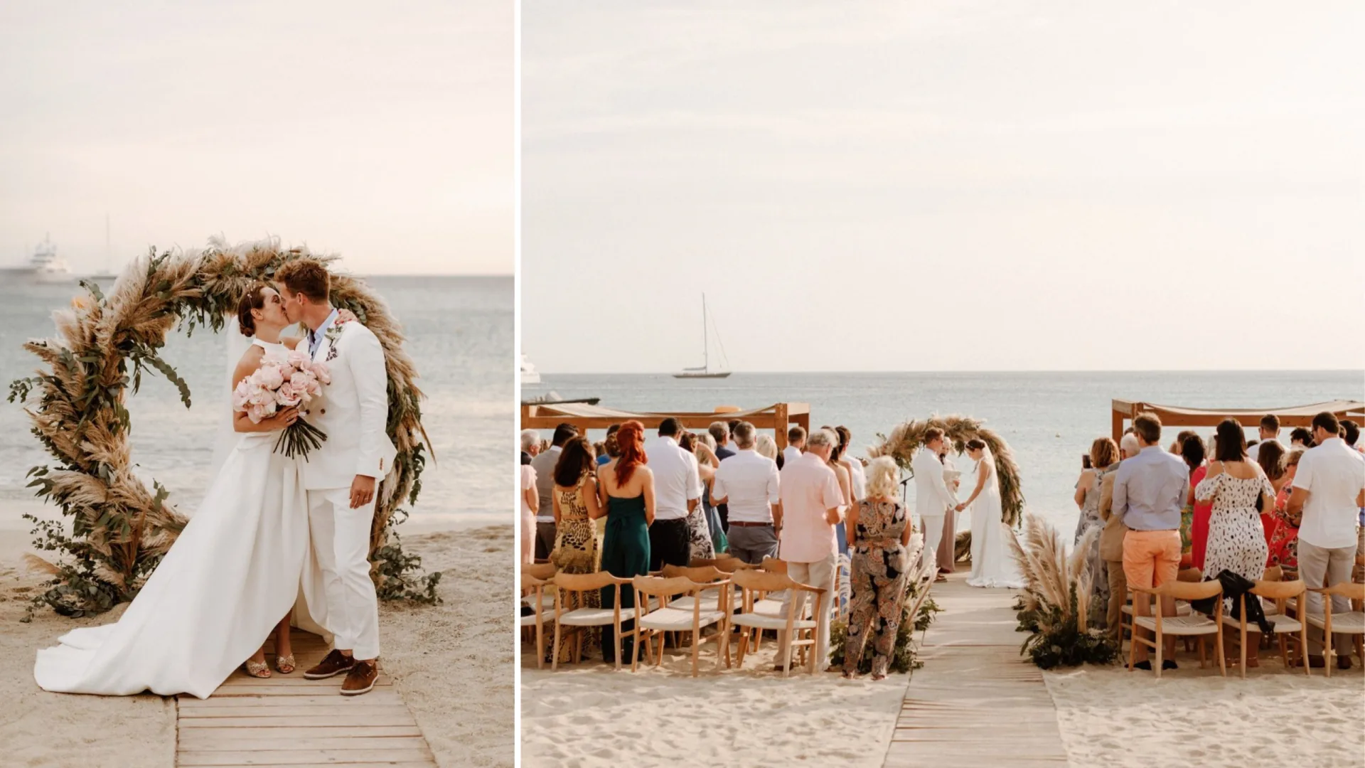 Dream Weddings Mykonos τελετή γάμου στην παραλία Μύκονος Κυκλάδες