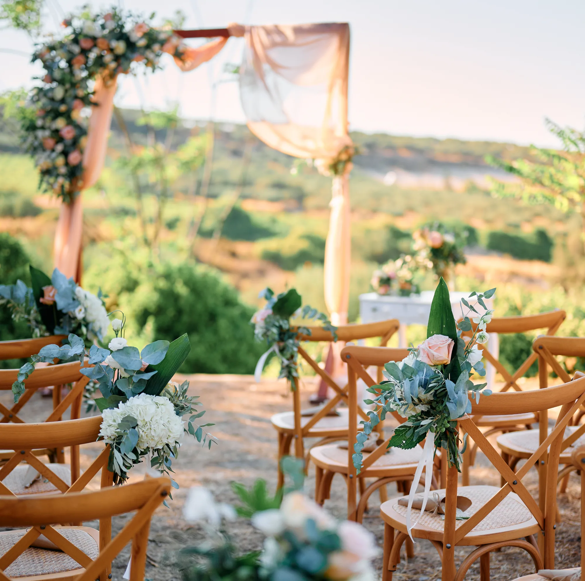 EL&G Rustic Weddings λεπτομέρειες τελετής Κρήτη