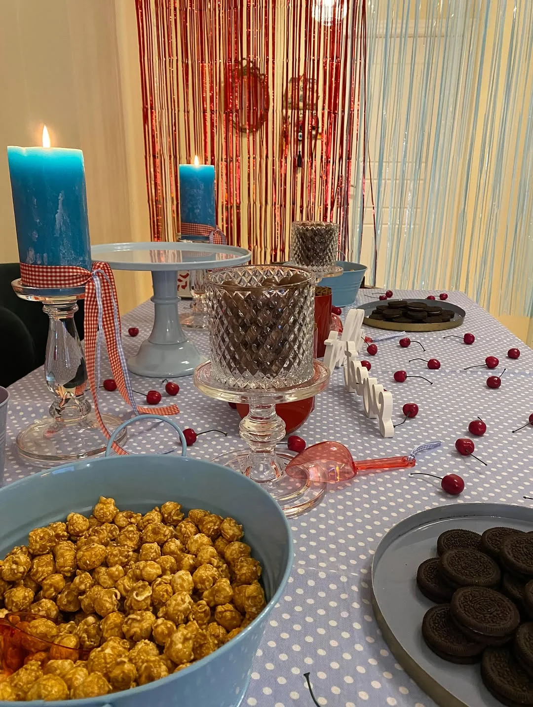 Cherry birthday party styling Events for Stars Εύβοια