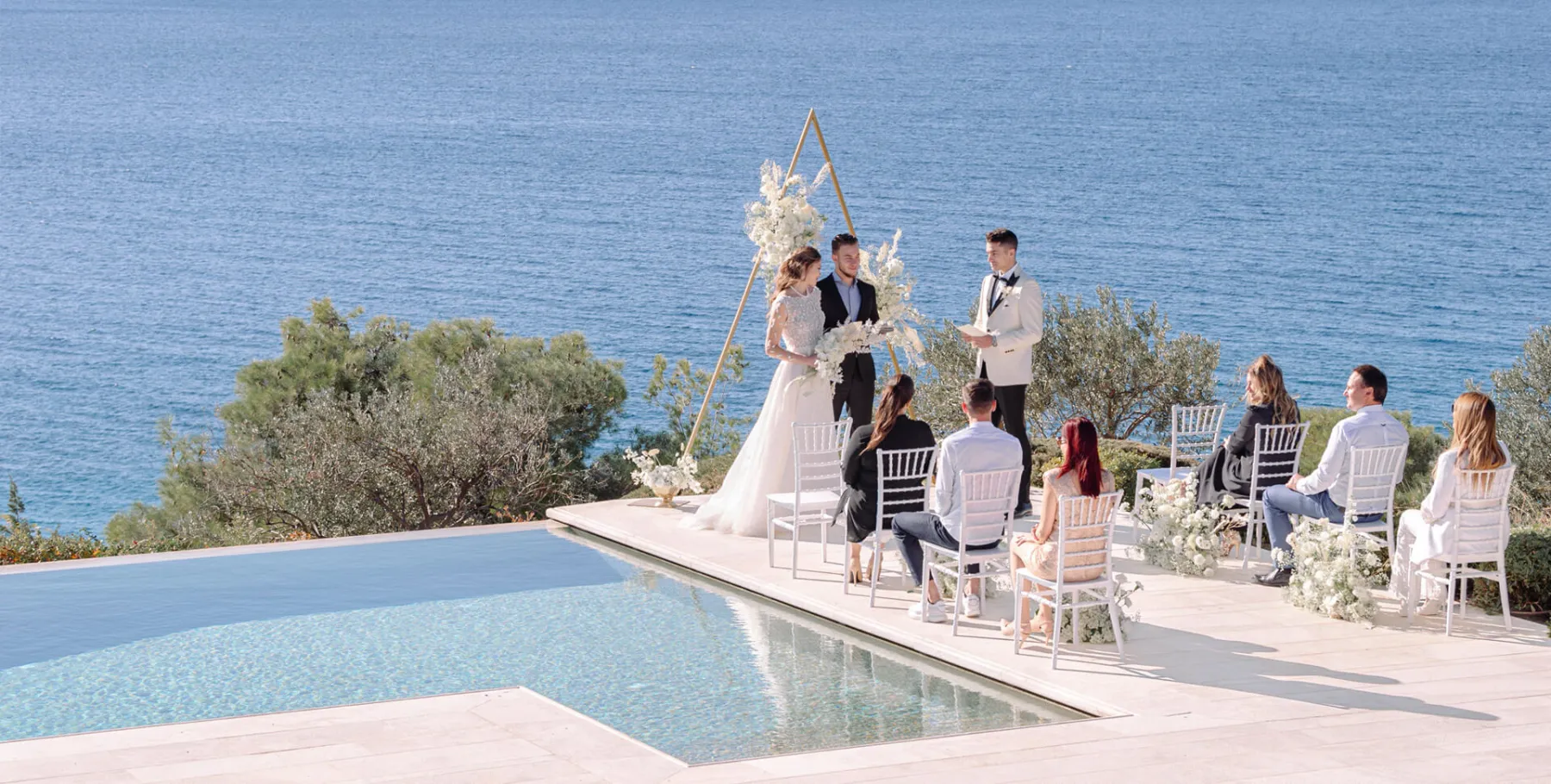 Destination wedding inspiration Greece Happy Events