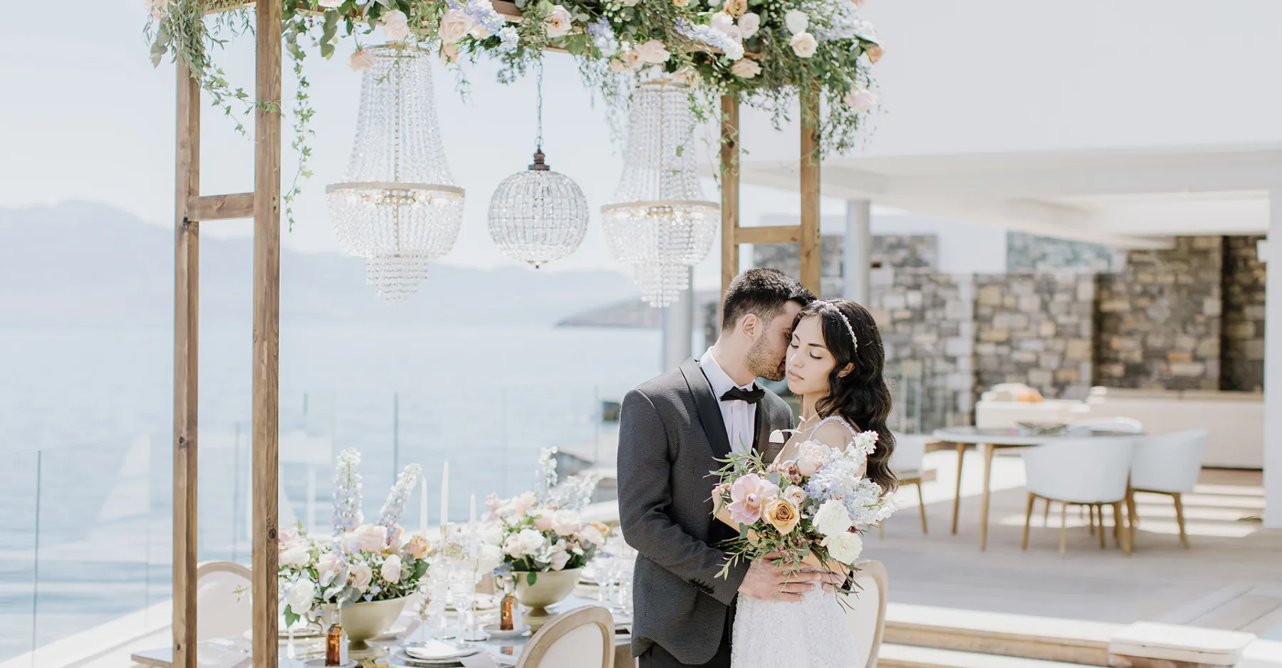 Wedding ceremony styling Happy Events Greece