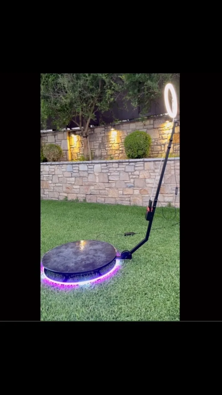 360 video booth wedding party K Events Αιτωλοακαρνανία