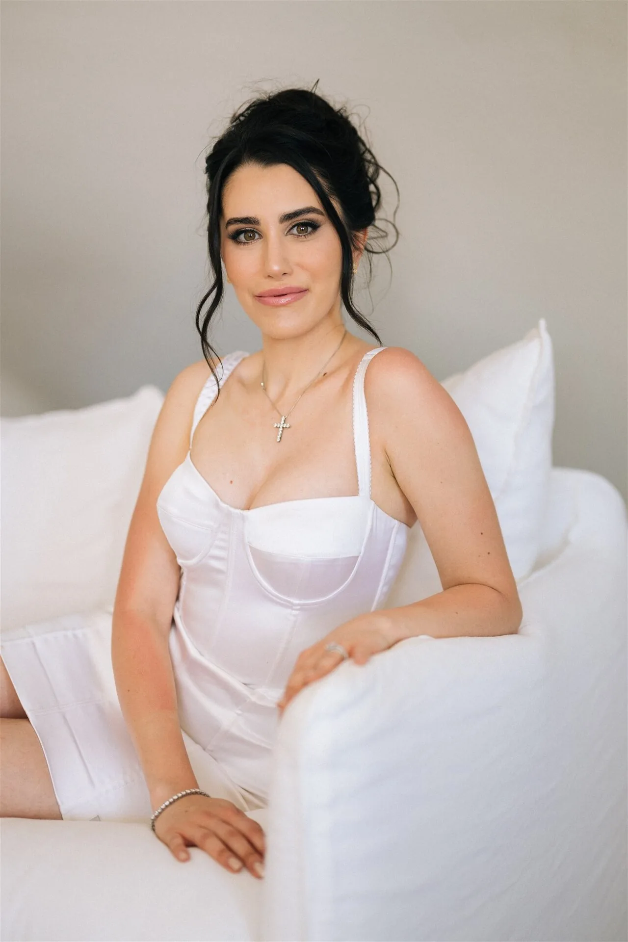 Elopement στη Σαντορίνη setup τελετής K and S Weddings