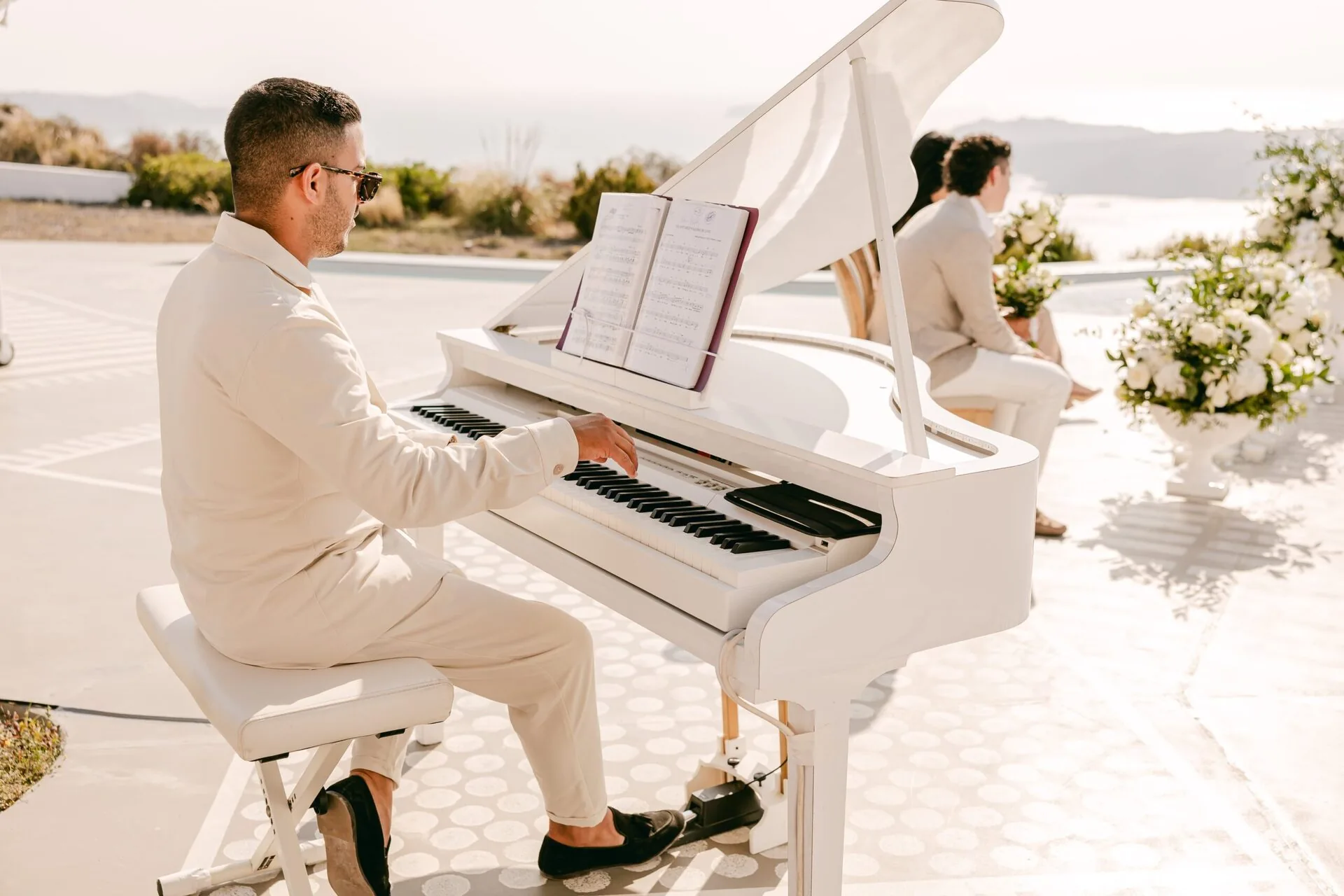 Σχεδιασμός & styling γάμου Σαντορίνη K and S Weddings