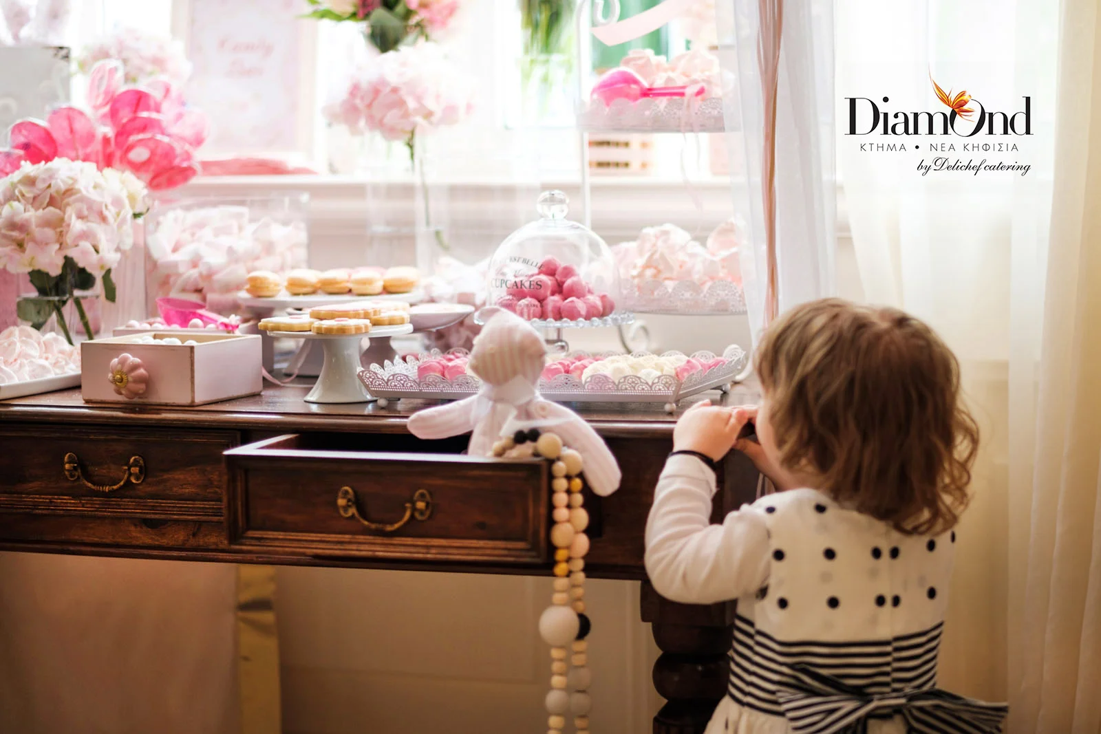 Εσωτερικός χώρος candy bar στο Κτήμα Diamond