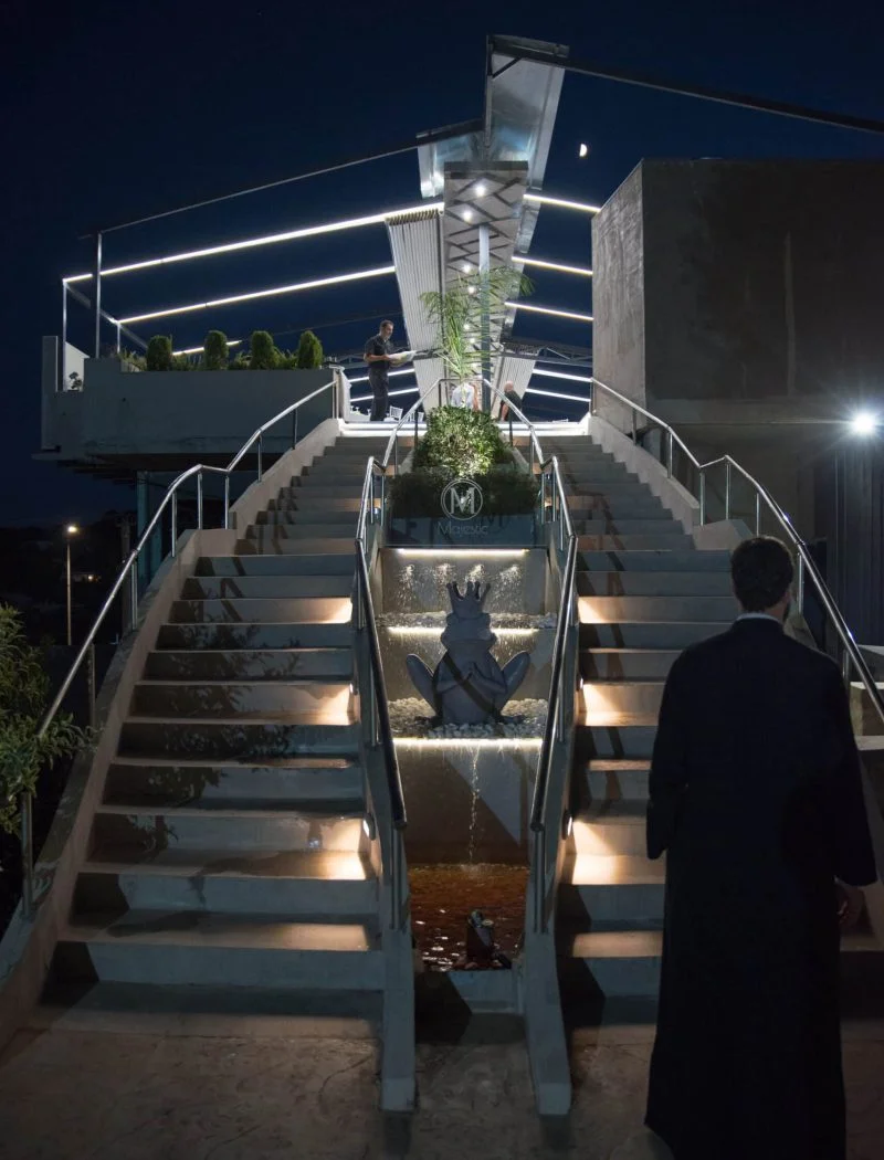 Roof Garden Majestic Luxury Events βεράντα με αναδιπλούμενη οροφή