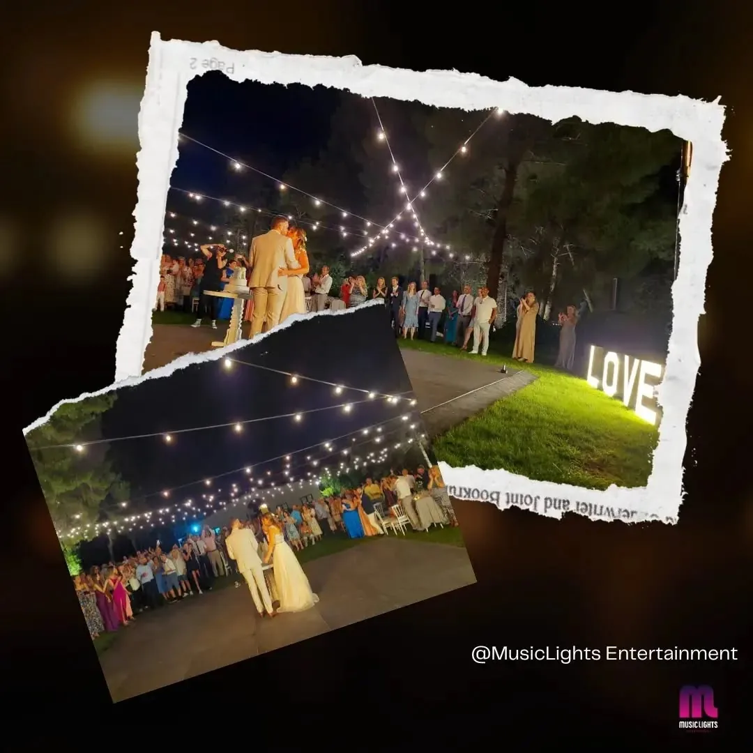 Πρώτος χορός DJ γάμου MusicLights Entertainment Θεσσαλονίκη