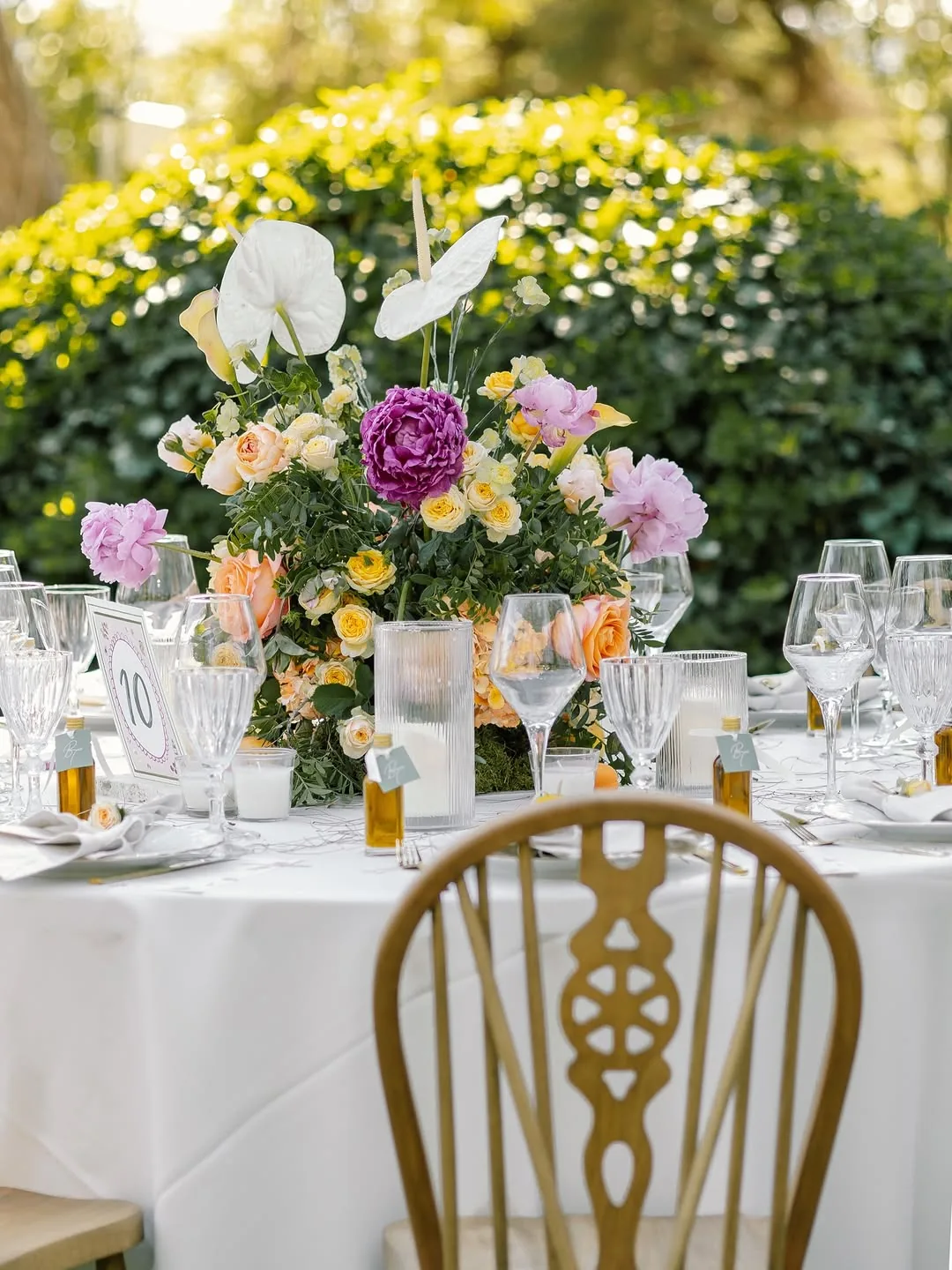MYA Wedding tablescape peonies γάμος προορισμού Ελλάδα Ιταλία