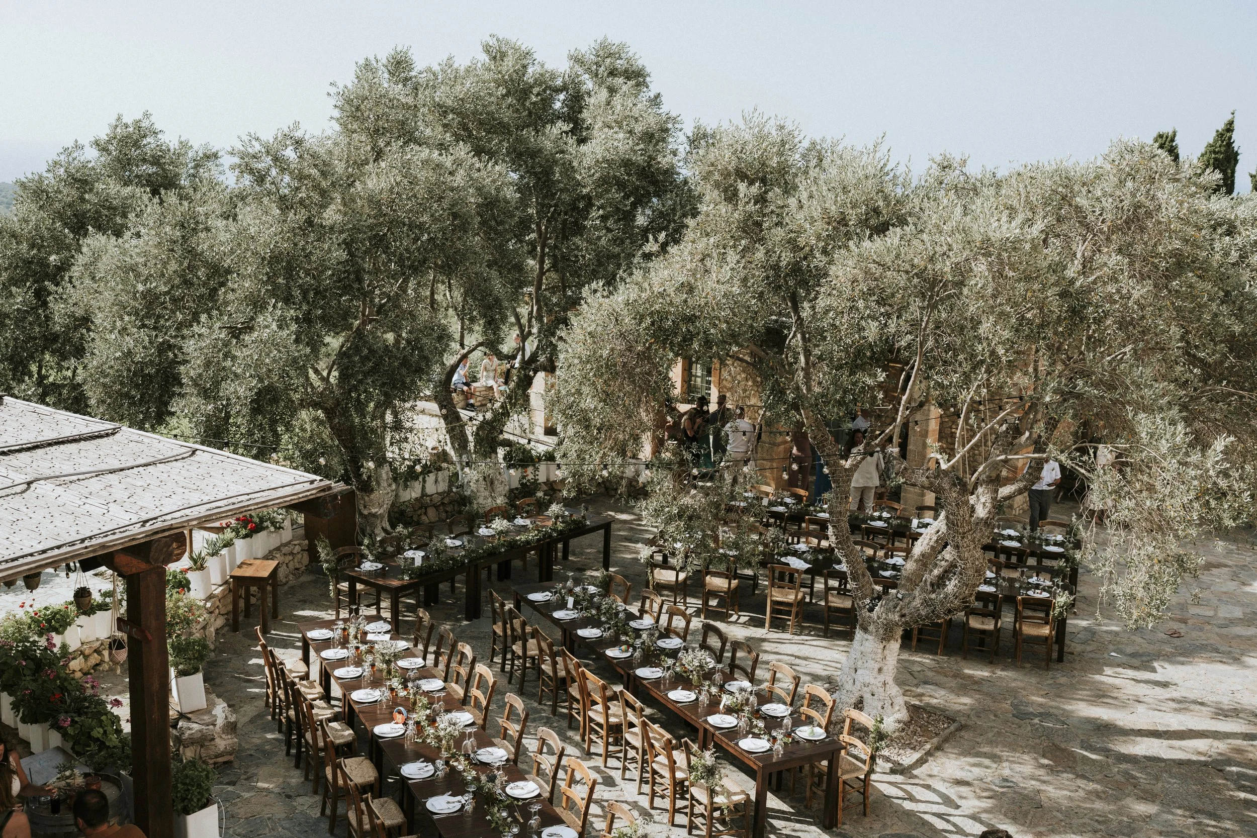 Γάμος Agreco Farm Κρήτη NM Events rustic δεξίωση