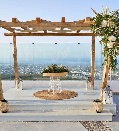 Elopement γάμος Ελλάδα Oh My Wedding Σαντορίνη νησιά