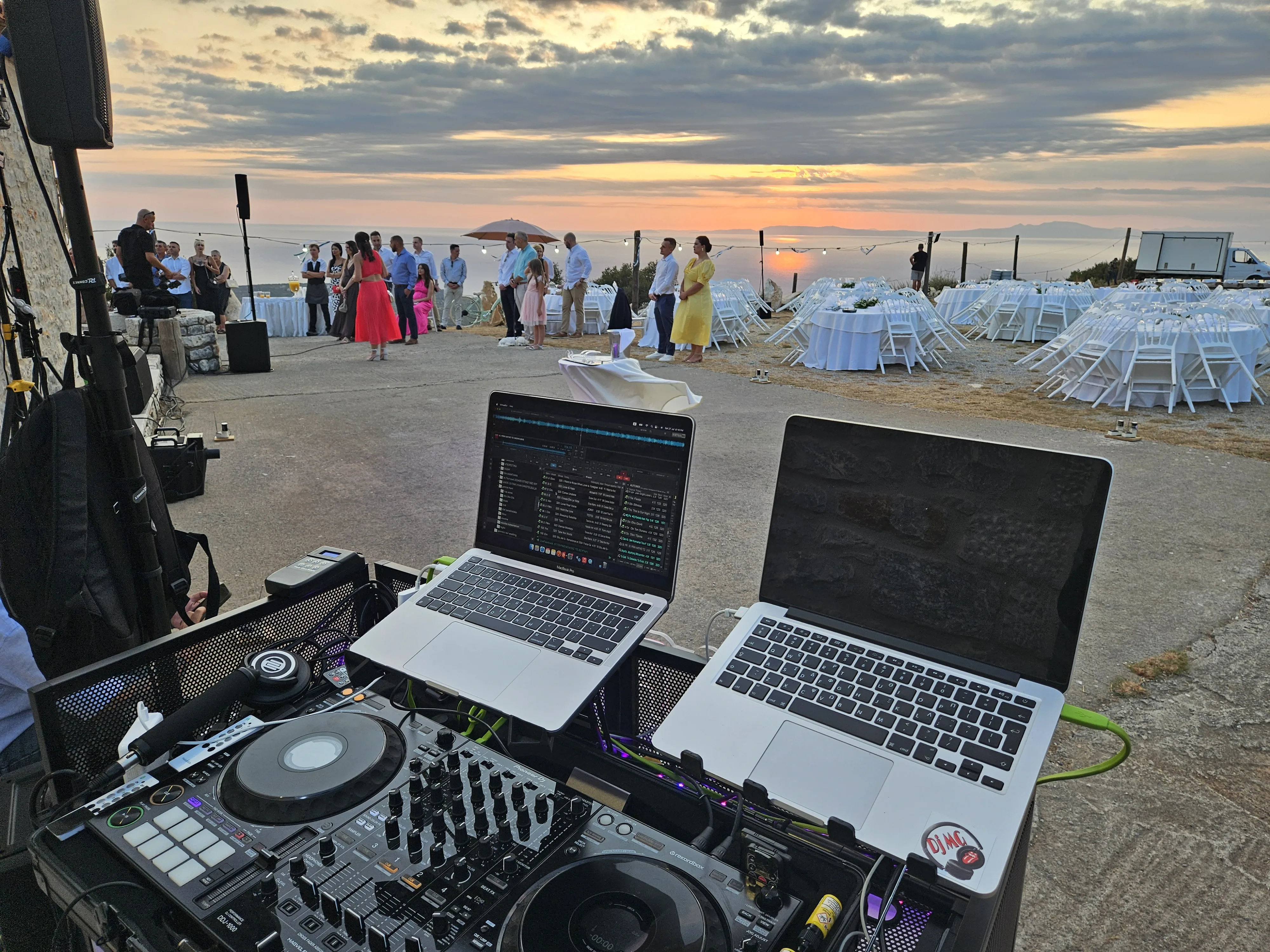 Πυροτεχνήματα γάμου ειδικά εφέ Party Vibes George Mitsos