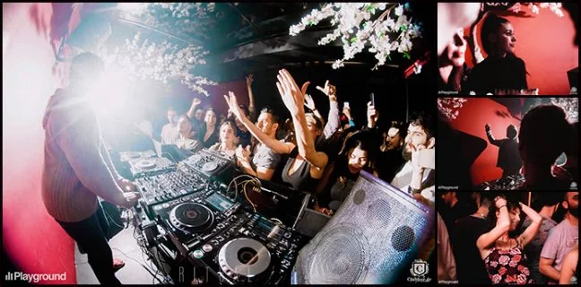 Live DJ event Αθήνα παράσταση DimPap