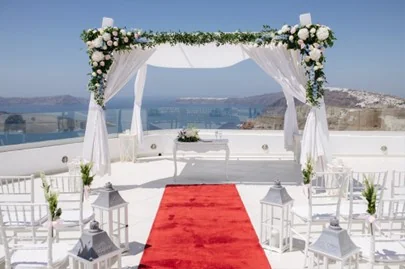 Γάμος Σαντορίνη destination Ελλάδα Protelia Weddings