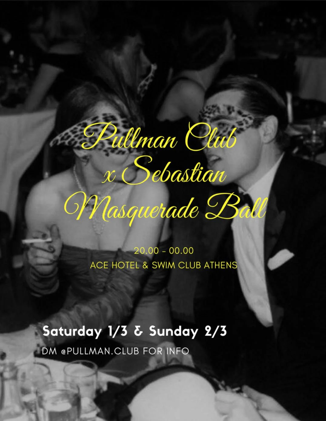 Pullman Club Athens supper club δείπνο Ace Hotel