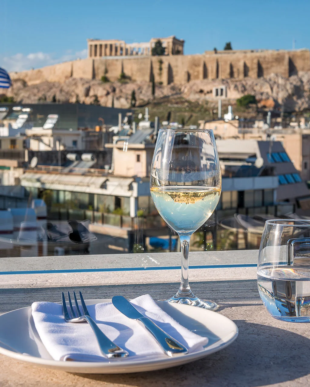 Stork Rooftop Bar Restaurant θέα Ακρόπολη Niche Hotel Athens