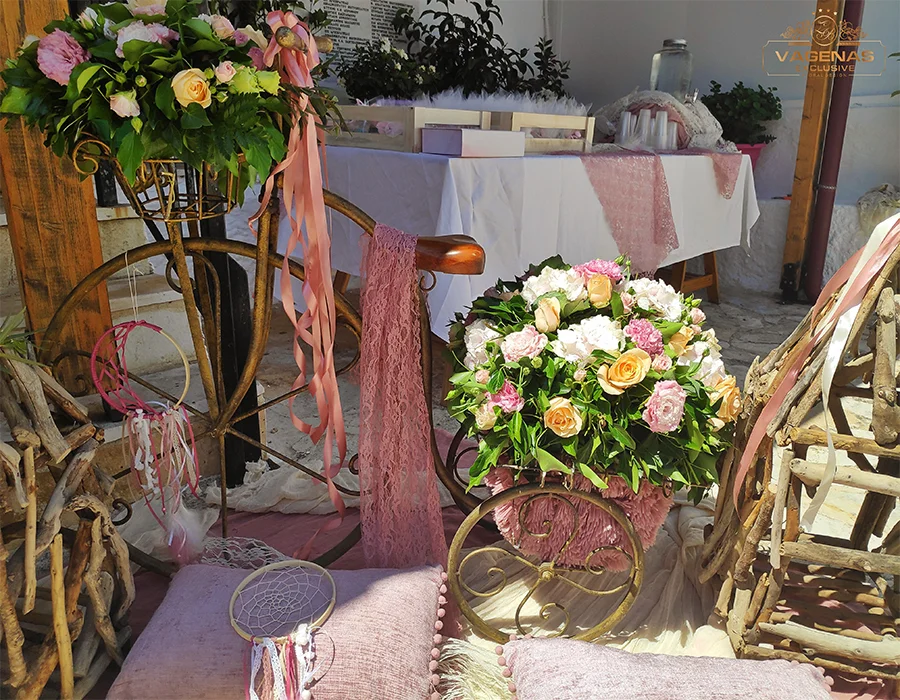 Νυφικό μπουκέτο και λουλούδια γάμου Vagenas Wedding
