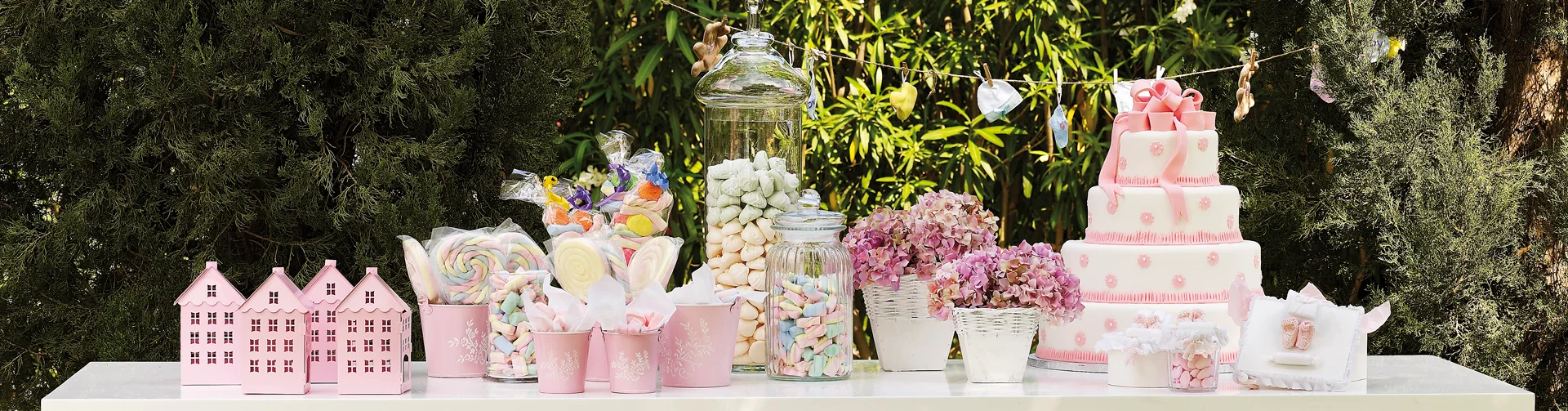 Ρομαντική διακόσμηση γάμου Vassiliki Creations